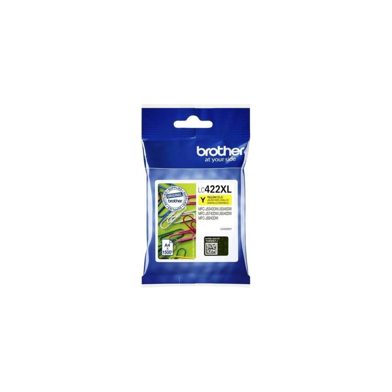 Tinteiro Brother LC-422 XL - Amarelo