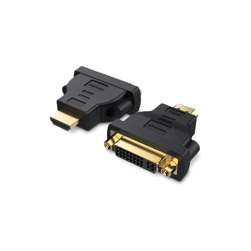 Adaptador HDMI Vention ECCB0/ HDMI Macho - DVI (24+5) Fêmea