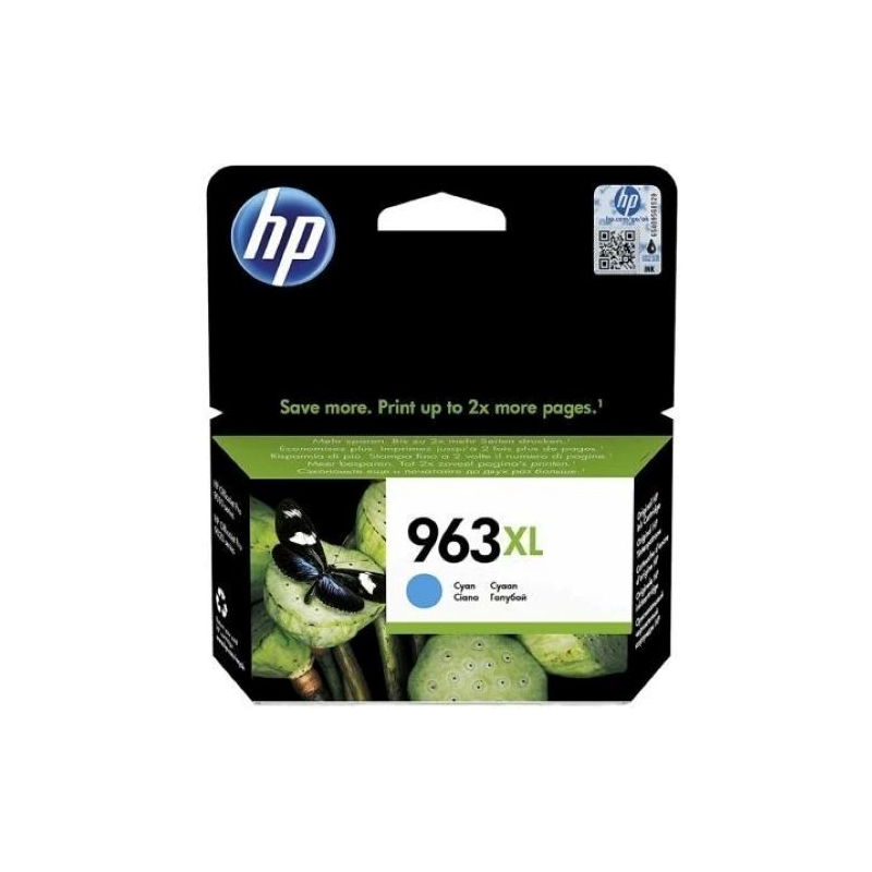 HP 963XL High Yield Cyan Original Ink Cartridge