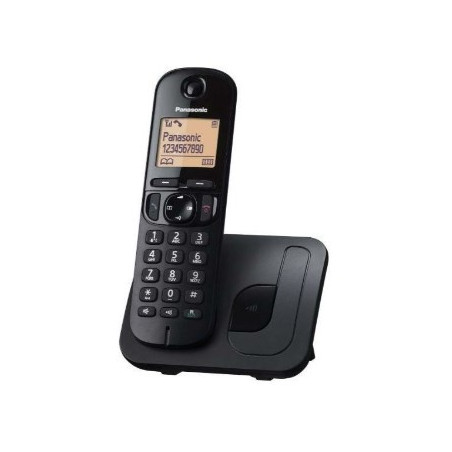 Telefone Fixo Panasonic KX-TGC210 Preto