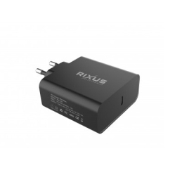 Carregador Universal Rixus RXLC24 USB-C - Preto