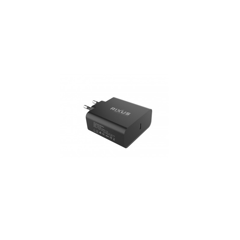 Carregador Universal Rixus RXLC24 USB-C - Preto