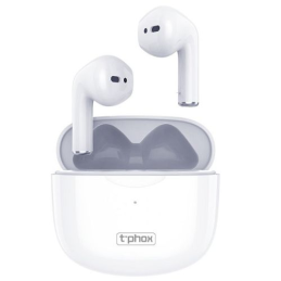 T-Phox Auriculares Bluetooth Earbuds TWS - Branco