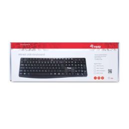 Teclado Equip Preto USB (PT)