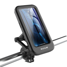 Suporte de Telemóvel para Bicicleta Rixus RXHM52 à Prova de Água com Rotação 360°