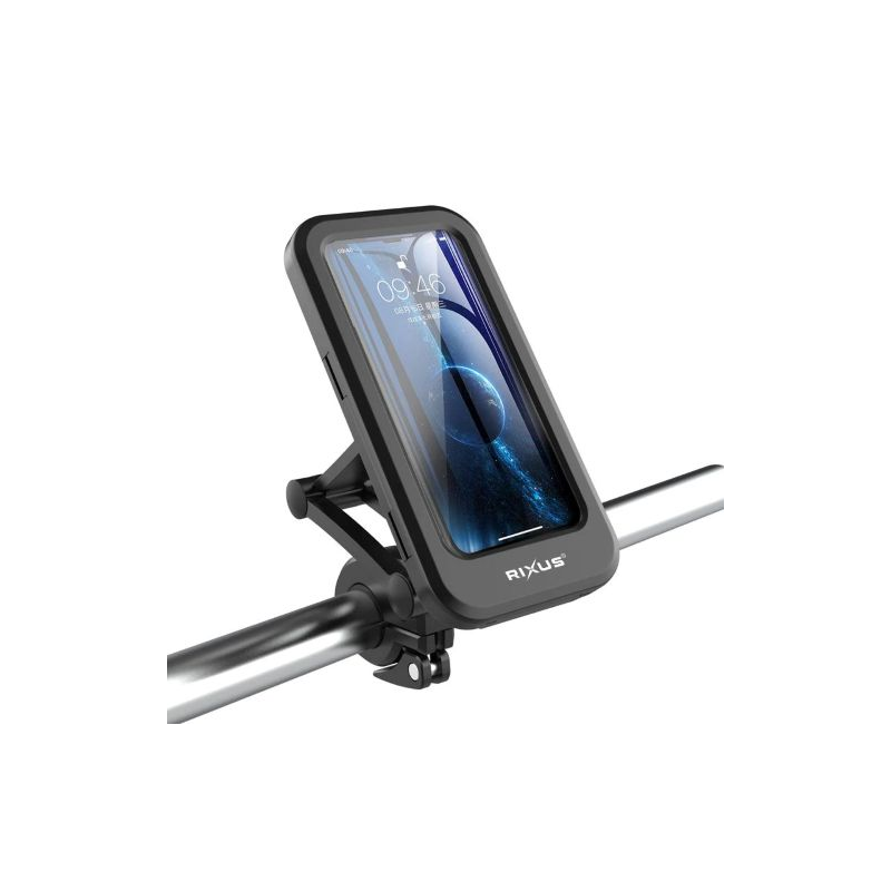 Suporte de Telemóvel para Bicicleta Rixus RXHM52 à Prova de Água com Rotação 360°