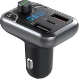 Leitor Rixus RXBT25 MP3 Bluetooth CAR FM QC3.0+Type-C Dual Fast Charge