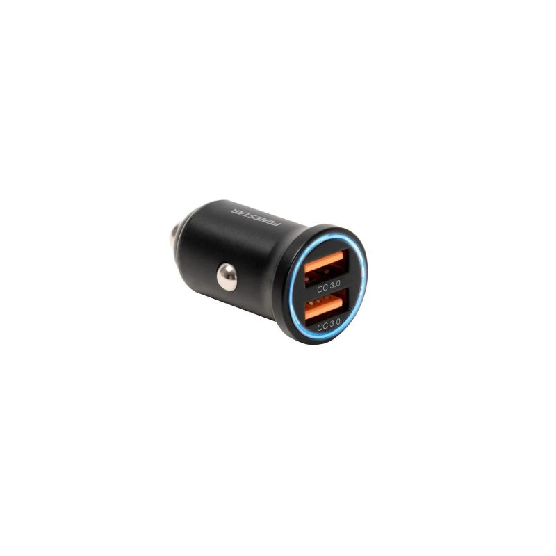 Carregador p/ carro FONESTAR 2 x USB-A 36W Preto