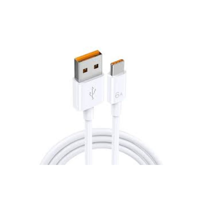 T-Phox Flash II cabo USB a Tipo C 5A 1m branco