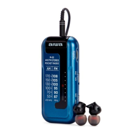 Rádio de Bolso AM/FM (Azul) - AIWA