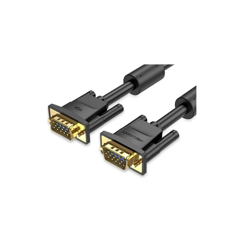 Cabo SVGA Vention VGA Macho - VGA Macho 2m - Preto