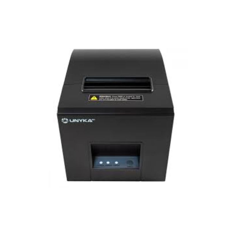 Impresora Térmica POS Unykach Velocidade 260mm/s-USB RJ-45 RJ-12 RJ11 Preta