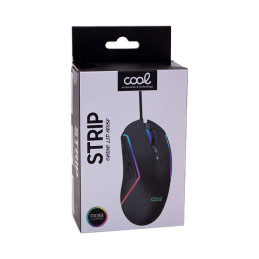 Rato com Fio COOL STRIP GAMING LED MOUSE