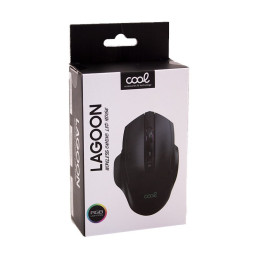 Rato sem fio COOL LAGOON RGB Bluetooth 2 em 1 (recarregável)