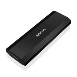 Caixa Externa Aisens M.2 ASM2-028B para SSD M.2 NVME USB 3.2 Preta