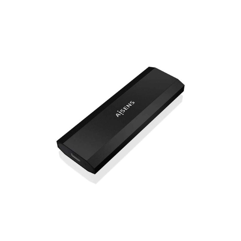 Caixa Externa Aisens M.2 ASM2-028B para SSD M.2 NVME USB 3.2 Preta