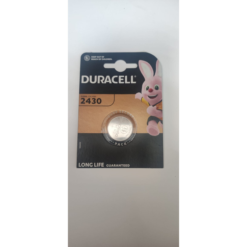 Pilha de Botão DURACELL CR2430 3V Lithium