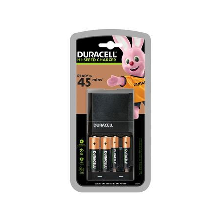 Carregador para Pilhas DURACELL CEF27 2xAA e 2xAAA