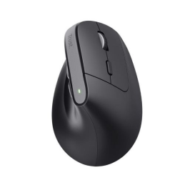 Rato Ergonómico Wireless e Bluetooth Trust Bayo+ Bateria Recarregável Até 2400 DPI