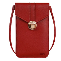 Bolsa Universal Basic de até 6,7 pol. COOL Vermelho