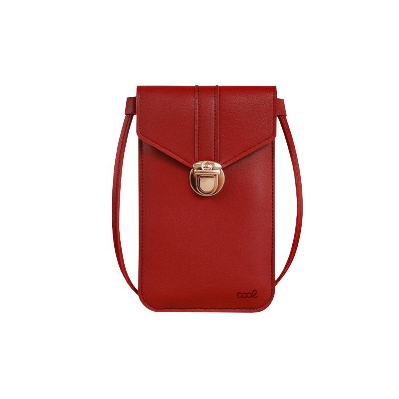 Bolsa Universal Basic de até 6,7 pol. COOL Vermelho
