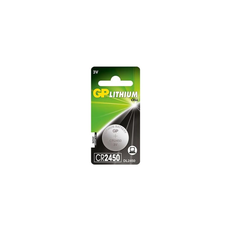 Pilha Lithium 3V CR2450 - GP