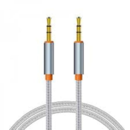 Cabo Jack 3.5 mm p/ Jack 3.5 mm COOL Audio-Audio Nylon Azul (1m)