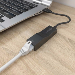 Adaptador AISENS USB 3.0 para Gigabit Ethernet 1Gbit por segundo