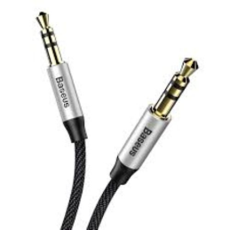 Cabo Audio Jack 3.5mm Baseus Yiven M30 0.5m Preto