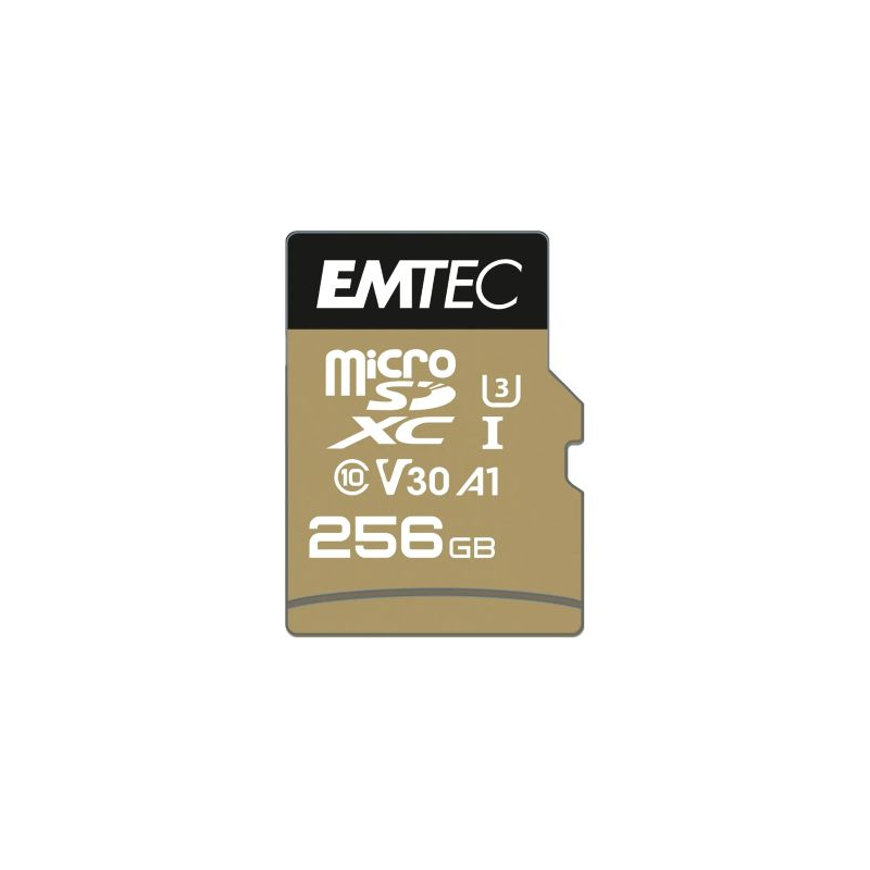 Cartão de Memória 256Gb Micro SDXC Classe 10 Speedin Pro 95MB/s - EMTEC