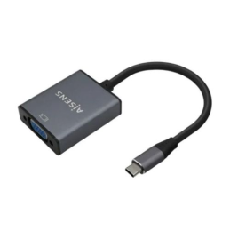 Conversor USB-C Macho p/ VGA Fêmea Cinza (15cm) - AISENS