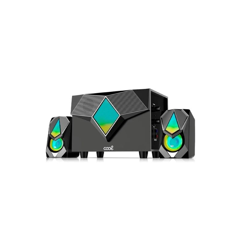 Equipamento de áudio para PC COOL LED USB 15W gaming