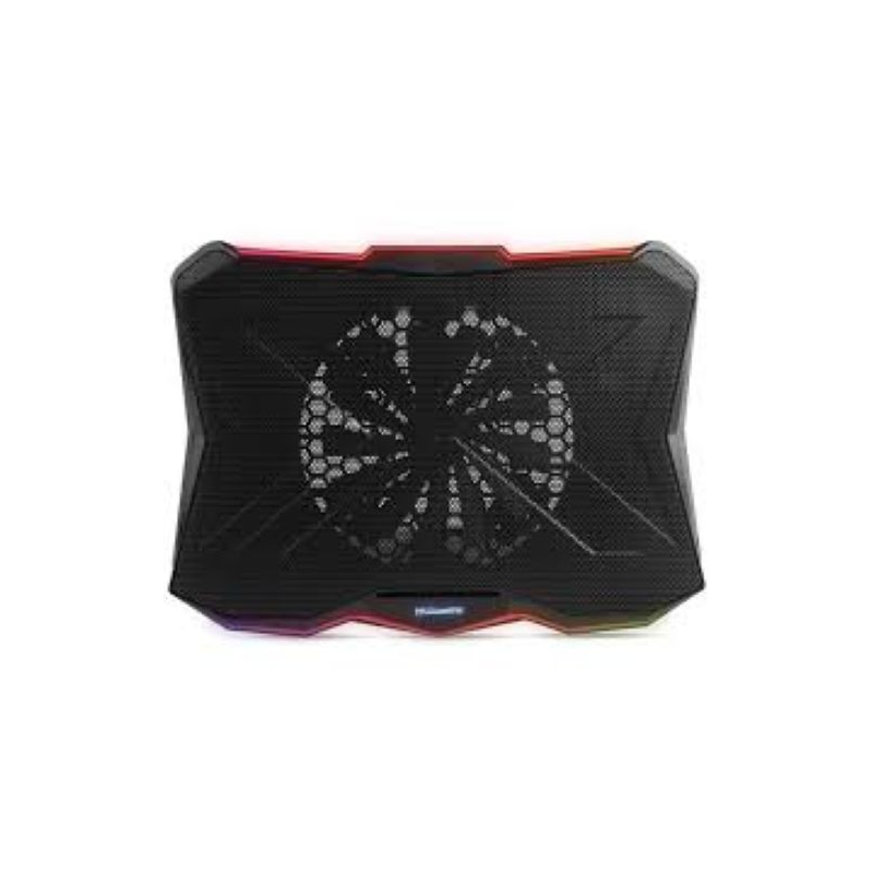 Base Refrigeração NOX Hummer Pro Stand 17.3" Ajustável RGB + 2x USB Preto