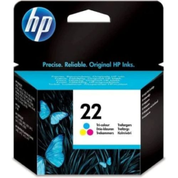 Tinteiro HP 22 Original Tri-Color - C9352AE