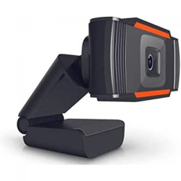 Webcam PHASAK USB 1080p Full HD Preto-Laranja