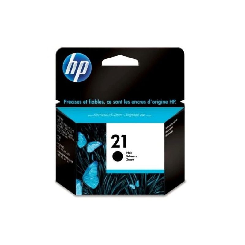 Tinteiro HP 21 Original Preto - C9351AE