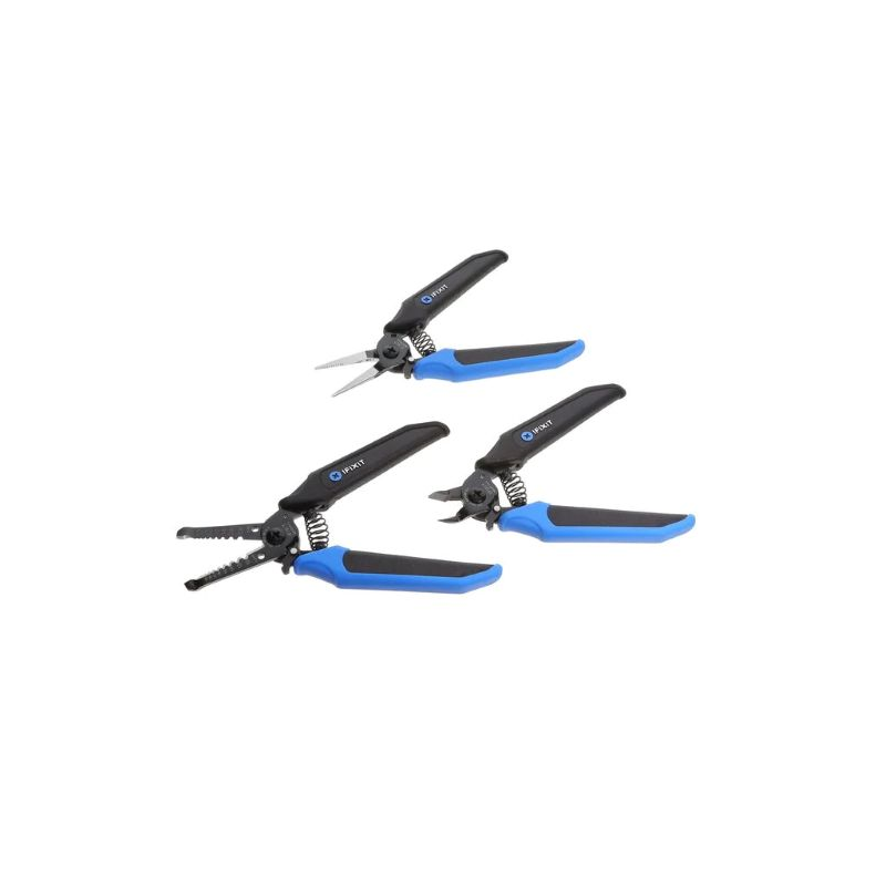 Conjunto de Alicates de 3 Peças Mandible (iFixit)