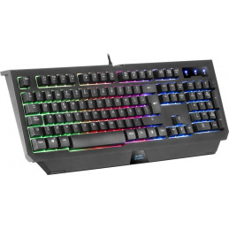 Combo MARS GAMING 2 em 1 MCP100 RGB Lighting Layout Espanhol