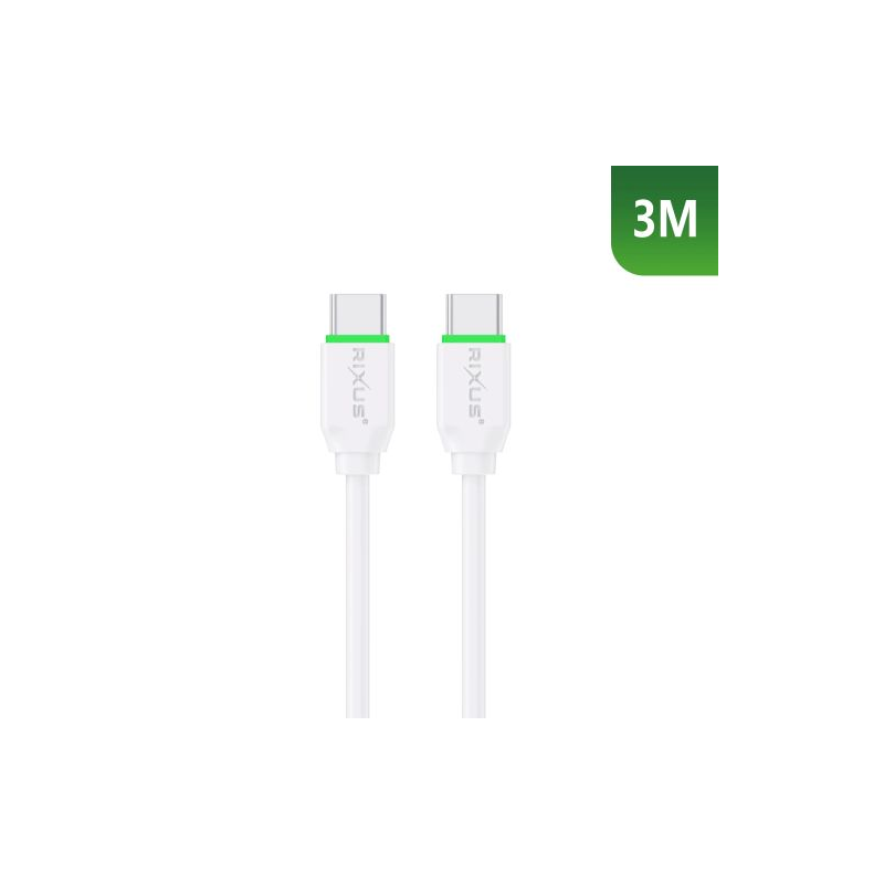 Cabo Data Syn Fast Charge Type-C p/ Type-C 300cm
