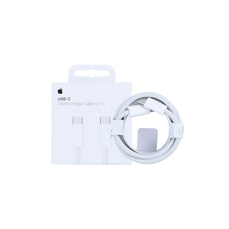 Cabo Apple 15.16 e 17 USB-C 200cm Branco (MU2G3ZM/A) - Original