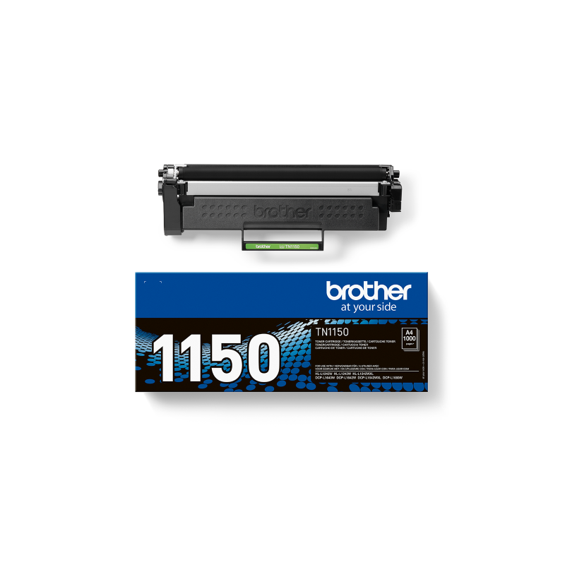 Toner Brother Original TN-1150 Preto - 1000 Páginas