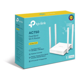 Router TP-Link AC750 3 em 1 Archer C24