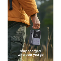 Powerbank / Battery Pack UGREEN PB770 48000mAh (153.6Wh) 300W Fast Charging com PD 3.1 140W Portable Charger Preta