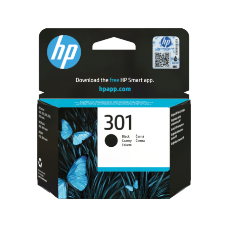 Tinteiro HP Original 301 Preto (CH561EE)