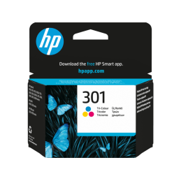 Tinteiro HP Original 301 Tricolor (CH562EE)