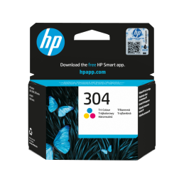 Tinteiro HP Original 304 Tricolor (N9K05AE)