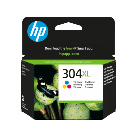 Tinteiro HP Original 304XL Tricolor (N9K07AE)