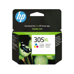 Tinteiro HP Original 305XL Tricolor (3YM63AE)