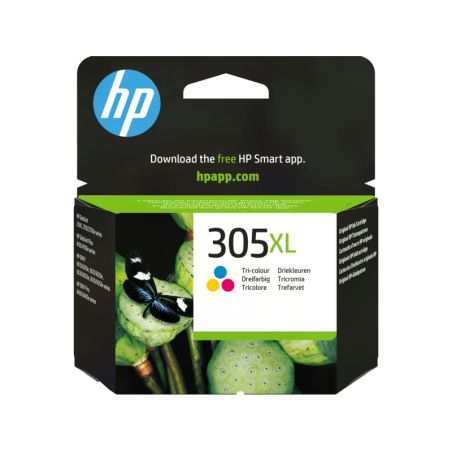 Tinteiro HP Original 305XL Tricolor (3YM63AE)