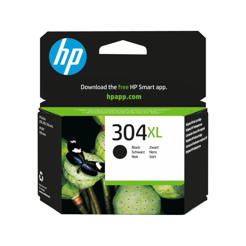 Tinteiro HP Original 304XL Preto (N9K08AE)